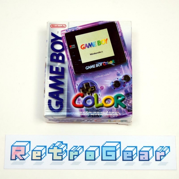 Game Boy Color - Atomic Purple - Boxed Complete