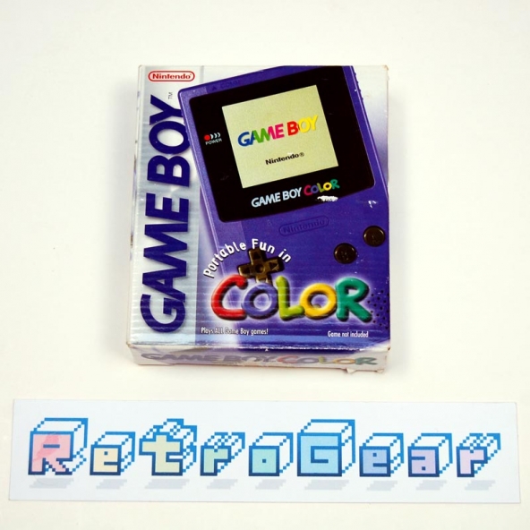 Game Boy Color - Grape - Boxed Complete
