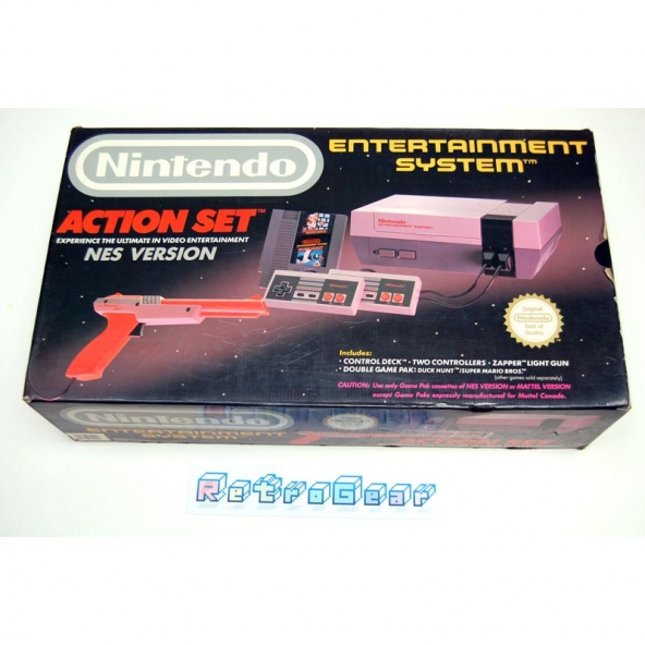 Nintendo NES Action Set - boxed