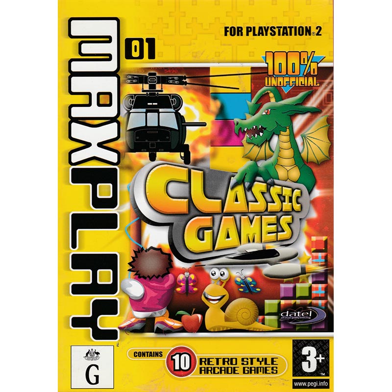 Max Play Classic Games 1 - Retro Games, Vintage Consoles, Sega